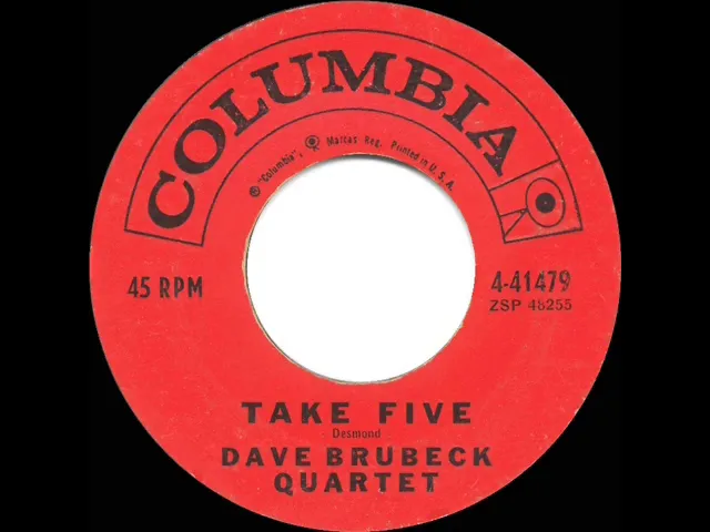 Download MP3 1961 HITS ARCHIVE: Take Five - Dave Brubeck Quartet (45 single version)