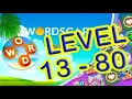 WordScapes Level 13-80 Answers Forest
