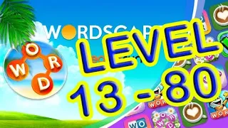 WordScapes Level 13-80 Answers Forest