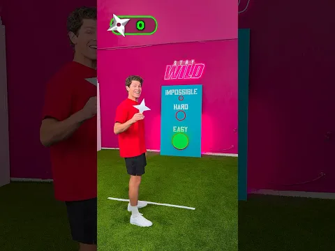 Impossible Ninja Star Throw!