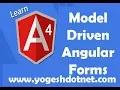 angular 4 model driven forms example reactive forms Lecture 20 Hindi