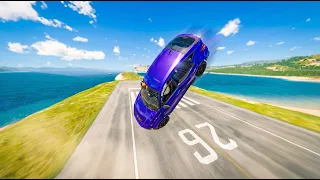 0 to 786 MPH Instant Speed Blast : Which Car Survives the Farthest? BeamNG.drive