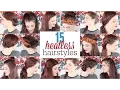 15 Heatless Hairstyles