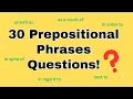 Prepositional Phrases Quiz Test Your English Grammar Skills