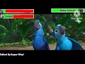 Rio 2011 - Baby Toucan Attack With Healthbars