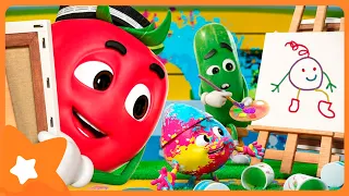 TOMATO DOPPI 🍅 Mãos à Obra! 🎨 Criatividade e Diversão! Compilação Infantil | Português do BRASIL
