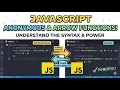 Anonymous vs Arrow Functions - JavaScript Session