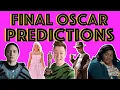 FINAL Oscar Predictions 2024 All 23 Categories