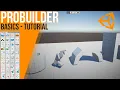 How to use ProBuilder - basics Unity Tutorial