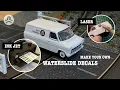 Make your own waterslide decals - inkjet and laser printed model transfers