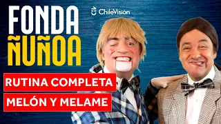 CON CHISTE PROHIBIDO😂 Revive la rutina de Melón y Melame en la Fonda de Ñuñoa 2026