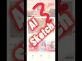 Download Lagu BEAUTYPLUS AI Sketch FREE #youtubeshorts #shorts