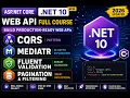 Build a Scalable ASP NET Core Web API with CQRS MediatR FluentValidation Pagination