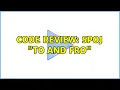 Code Review SPOJ To and Fro 3 Solutions
