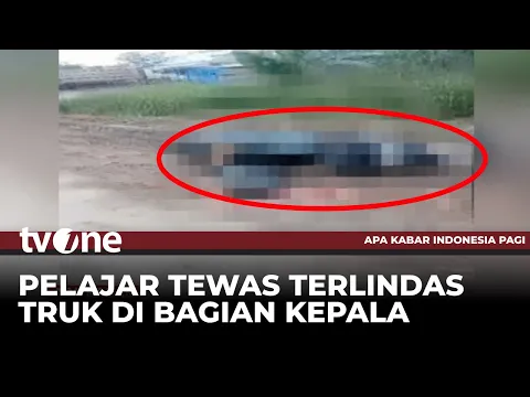 Laka Maut Mengenaskan di Musi Banyuasin, Pelajar Tewas Seketika Terlindas Truk