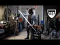 Lagu Forging a 175 cm great sword, part 3, forging the guard.
