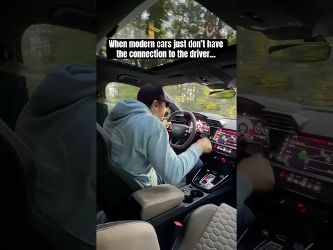Modern cars don’t have the driver connection..