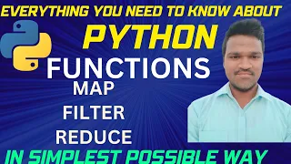 python map filter and reduce Everything you need to know about python python complete course