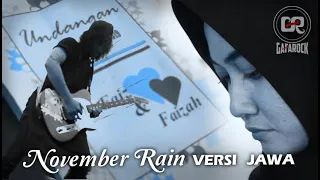 november rain versi jawa gafarock official channel