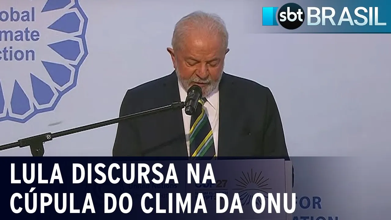 Lula discursa na Cúpula do Clima da ONU | SBT Brasil (16/11/22)