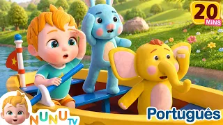 Rema O Seu Bote + Seu McDonald Tinha uma Fazenda! | Música Infantil | O Bebê NuNu do Coração