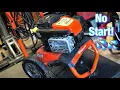 PRESSURE WASHER WONT RUN AFTER STORAGE EASY FIX