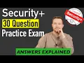 30 Question CompTIA Security Practice Exam