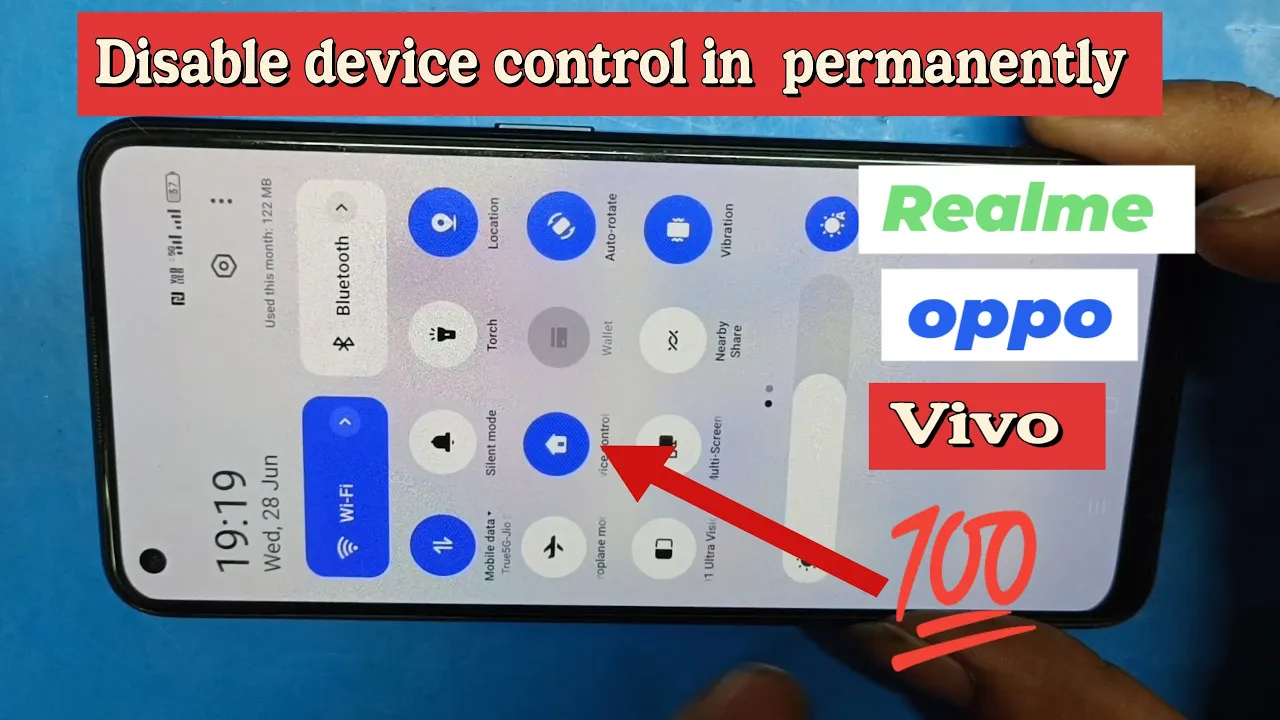 How to disable device control in Any Phone permanently 💯 Realme,oppo,vivo, OnePlus