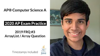 APCS 2020 Exam Practice - FRQ 2019