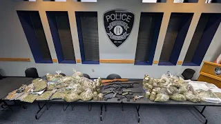Police find drugs guns and cash after serving a search warrant in Republic Mo
