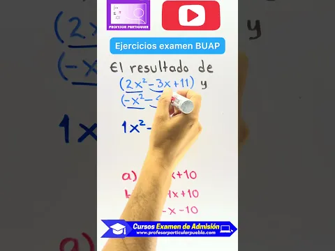 ✅Ejercicios examen #buap