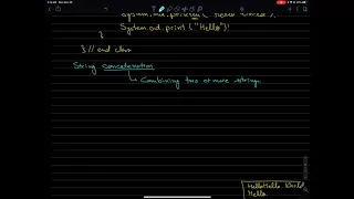 Java print println string concatenation and label