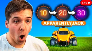 🔴1v1 vs. @ApparentlyJackRL But Each Game He Gets +10 MAX Boost 🔴