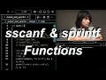 sscanf sprintf Functions Implementation in C
