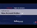 Self-Service New Account Holder Robins Financial Credit Union