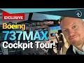 Boeing 737MAX Cockpit Tour