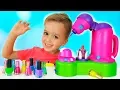 Lagu Vlad and Nikita pretend play makeup toys