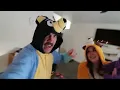 NAVEY’s First Trick or Treat!! Adley & Niko run their Bluey Costumes across the neighborhood 4 candy