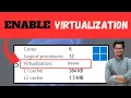 Enable virtualization in Settings on Windows 11