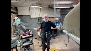 28 July 2023  Strenghtening hawse pipe etc aft