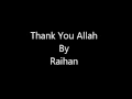 Download Lagu Thank You Allah Raihan Lyrics