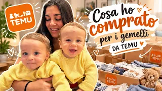 TUTTO Quello Che HO PRESO SU TEMU Per i GEMELLI 😍