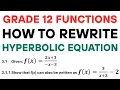 KZN MARCH 2025 MATHS TEST Question 3 1 1 Functions Show that f x 2x 3 -x-3 can also be