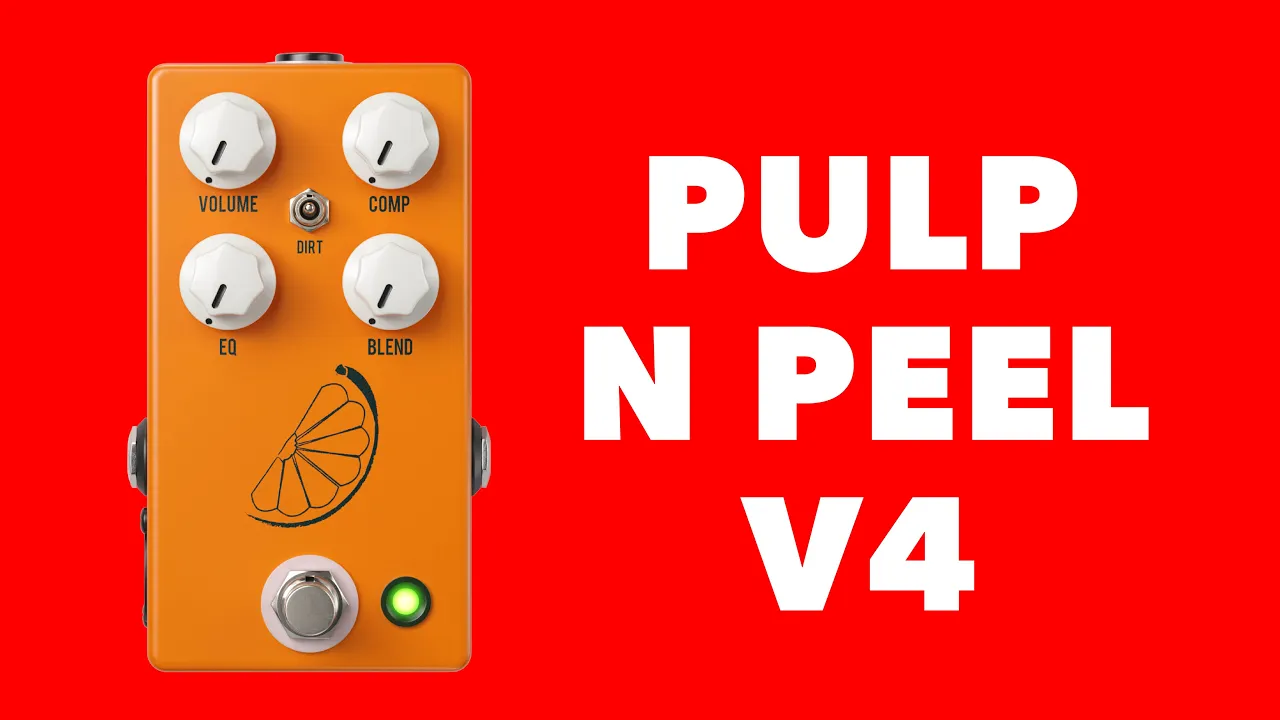JHS Pedals Pulp 'N' Peel V4 Compressor Pedal - Vintage King