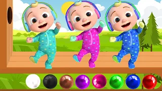 Baby Shark Learn Colors | CoComelon Nursery Rhymes & Kids Songs #34