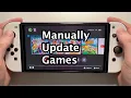 Nintendo Switch How to Manually Update Games