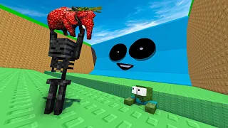 ESCAPE TSUNAMI FOR BRAINROTS CHALLENGE | Platabush Animation