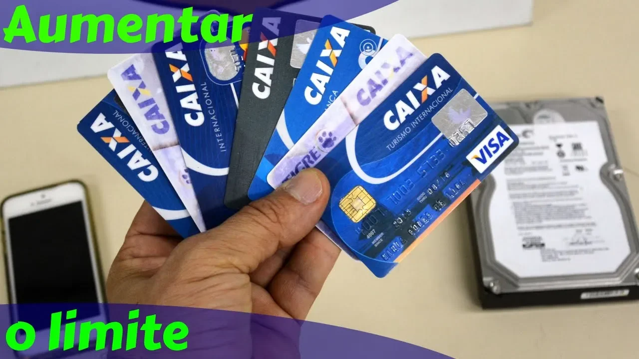 COMO AUMENTAR O LIMITE DO CARTÃO DE CRÉDITO DA CAIXA
