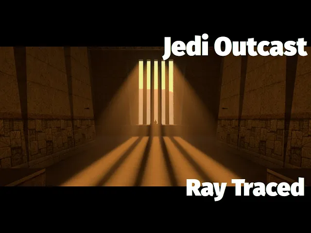 Jedi Outcast - Fully Ray Traced [Teaser trailer]