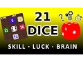 21 Dice by BitStern Review - Skill Luck Brain iOS App Gameplay Android iPhone iPad